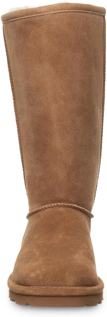 BEARPAW Women's Elle Tall Wide Multiple Colors | Women's Boot Classic Suede | Women's Slip On Boot | Comfortable Winter Boot