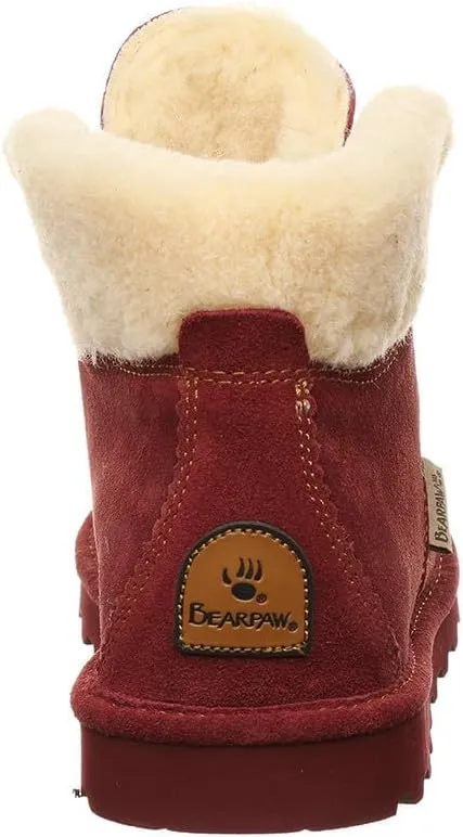 BEARPAW Women's Marta Multiple Colors | Women's Ankle Boot | Women's Slip On Boot | Comfortable Winter Boot