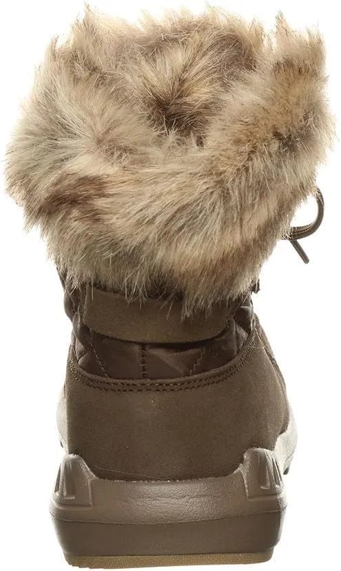 BEARPAW Women's Robin Multiple Colors | Women's Ankle Boot | Women's Slip On Boot | Comfortable Winter Boot