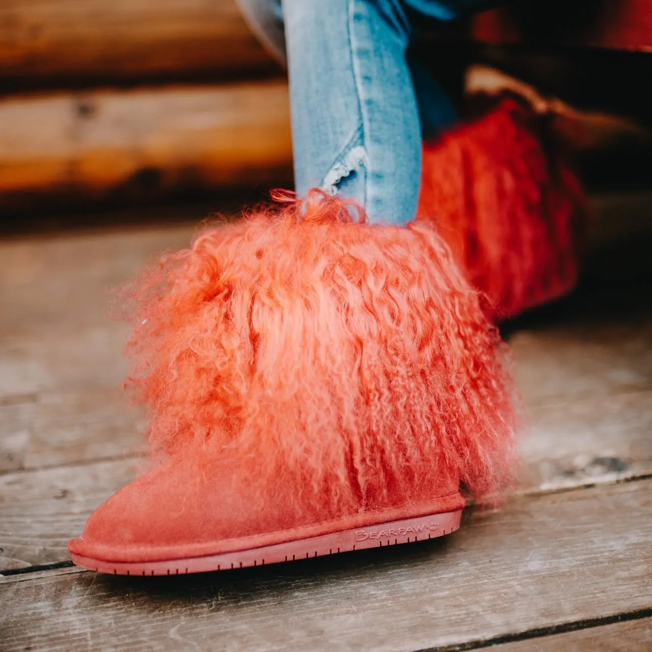 BEARPAW Youth Boo Multiple Colors | Youth Slip On Boot | Youth's Boot Classic Suede | Comfortable Winter Boot