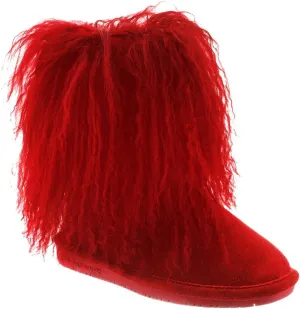 BEARPAW Youth Boo Multiple Colors | Youth Slip On Boot | Youth's Boot Classic Suede | Comfortable Winter Boot