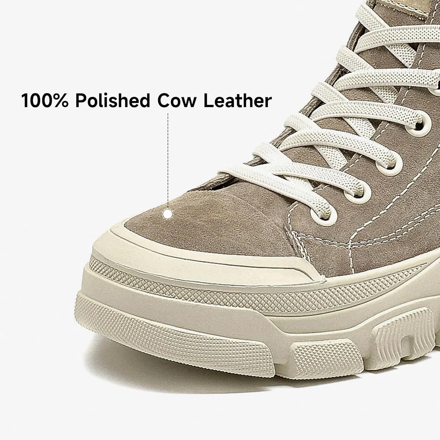BEAU TODAY Fashion Sneakers Women,Leather Casual Lace Up Retro OG Sneakers,Comfortable Tennis Runnig Trainer Shoes Silver US 5
