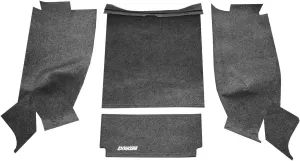 BedRug Jeep Kit - BedRug BRYJ87R fits 87-95 YJ REAR KIT 4 PC CARGO KIT (INCLUDES TAILGATE & CARGO LINER)