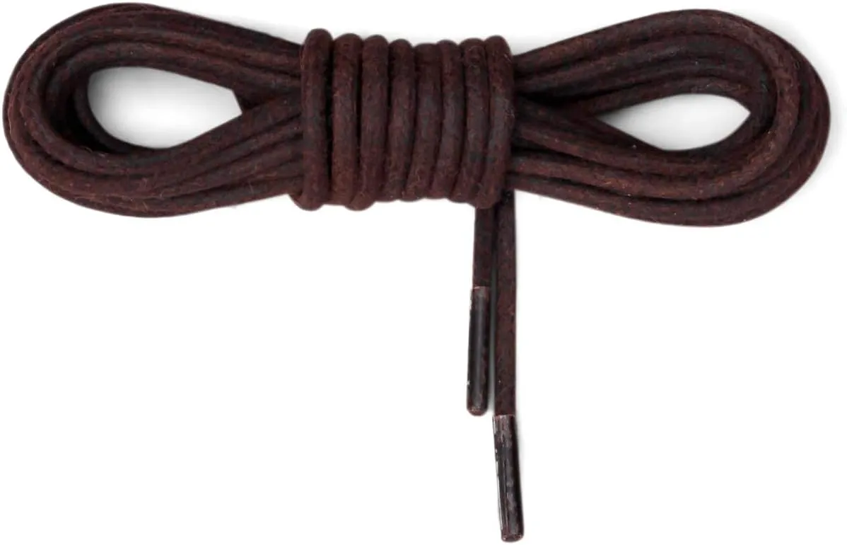 Benchmark Waxed 100% Kevlar Boot Laces - Made in USA - Heavy Duty Shoe Laces for Work or Hiking - 45", 54”, 63”, 72" or 81"