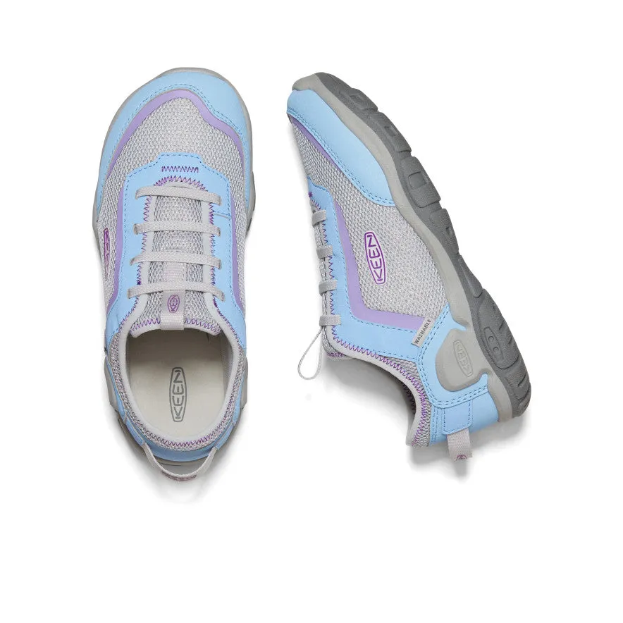 Big Kids' Knotch Tracer Sneaker - Silver/Blue