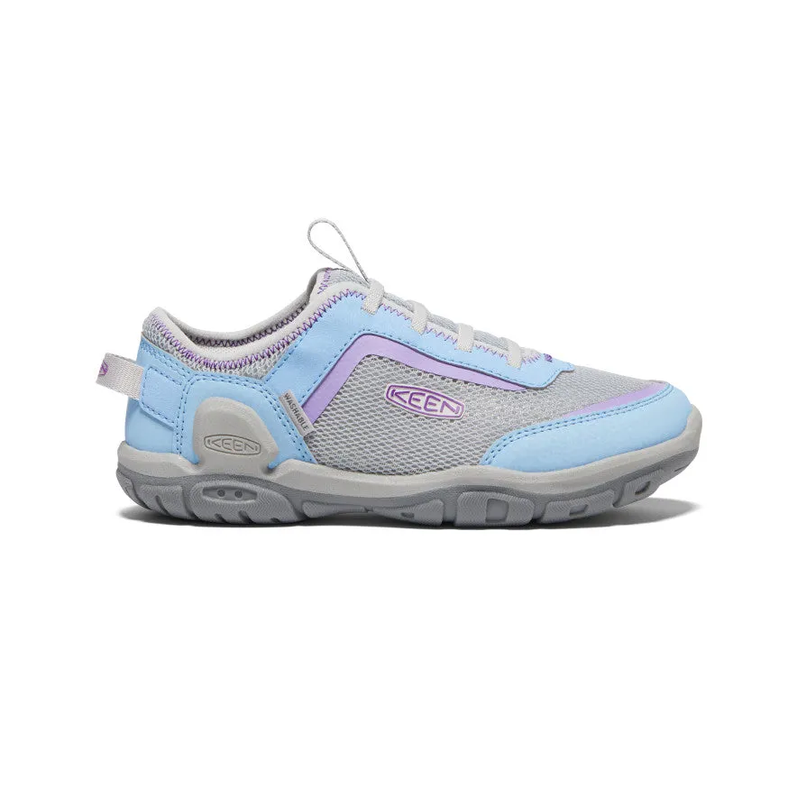 Big Kids' Knotch Tracer Sneaker - Silver/Blue