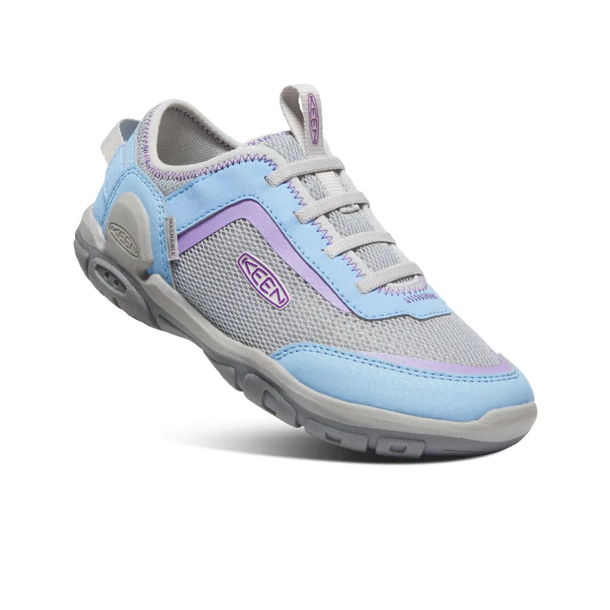 Big Kids' Knotch Tracer Sneaker - Silver/Blue
