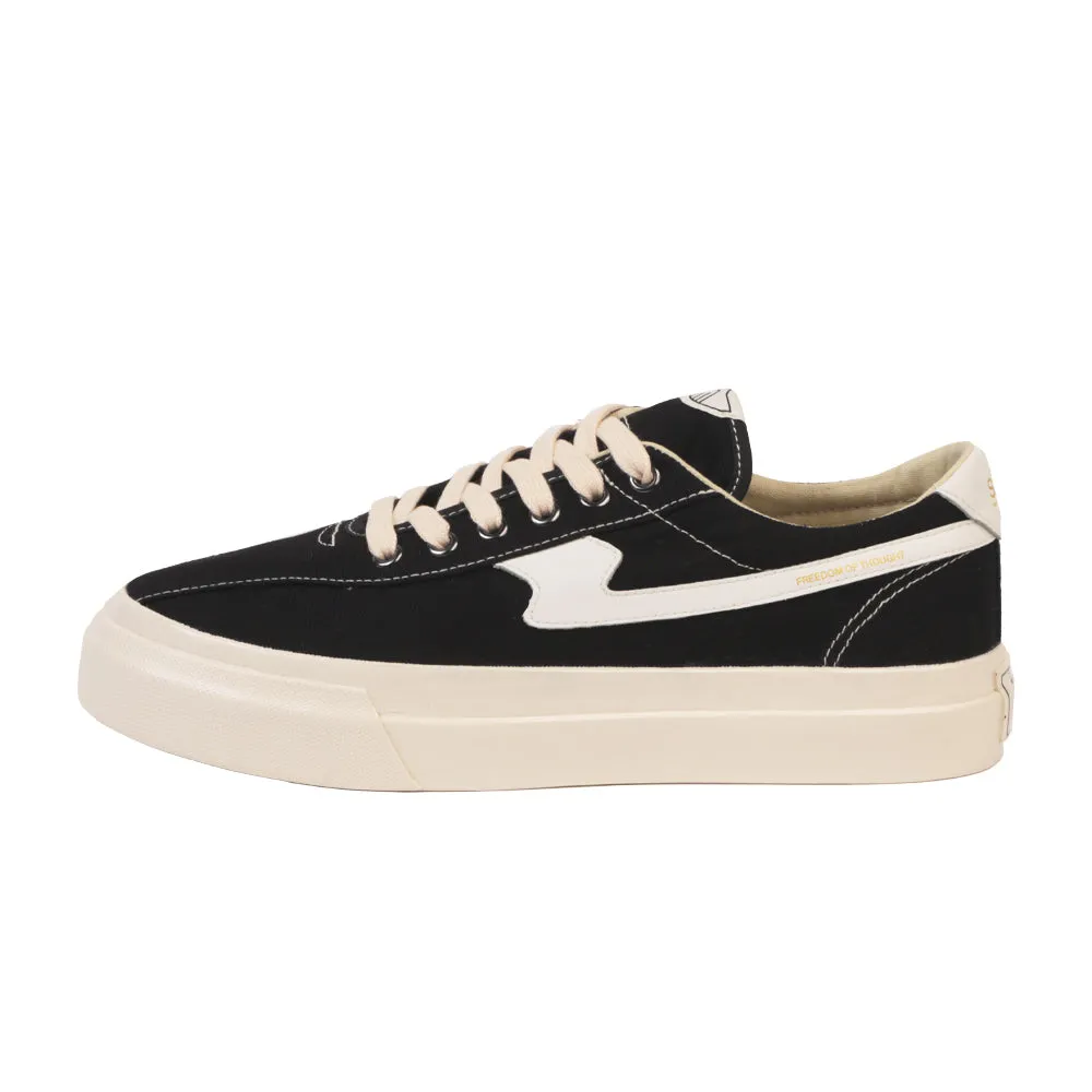 Black White Dellow S Strike Canvas Sneakers (men)