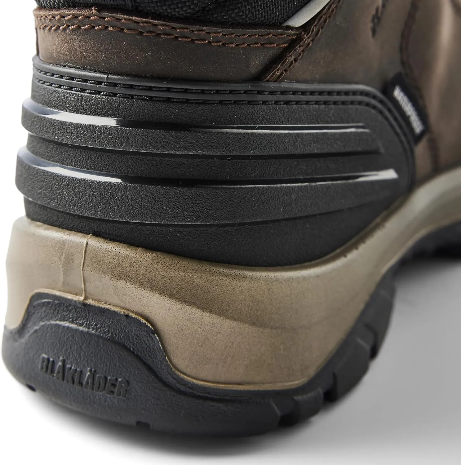 BLÅKLÄDER 2255 Elite 6" Freelock Boot – Brown/Black, Durable Full-Grain Leather, Composite Toe, Puncture Resistant, Slip Resistant, Quick Lace System & Electrical Hazard Protection,