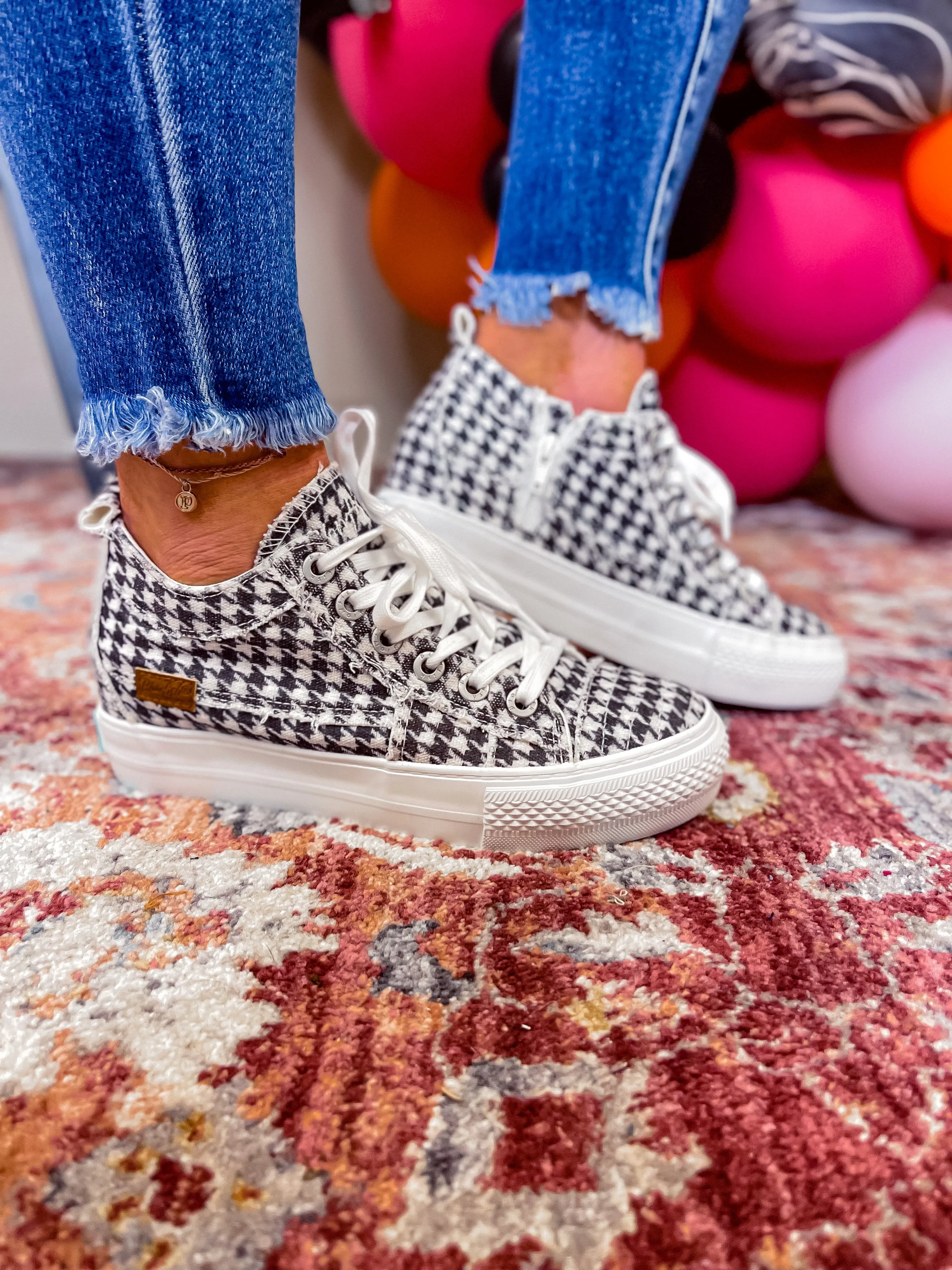 Blowfish Black & White Central Park Miami Sneaker