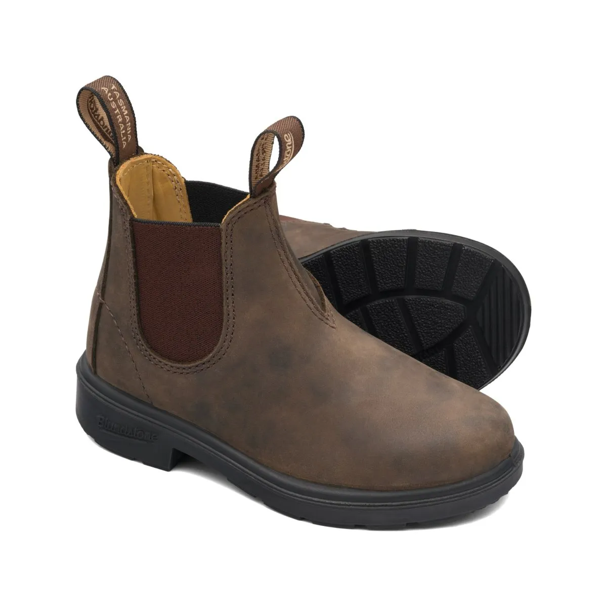 Blundstone Boy's 565 Rustic Brown Leather