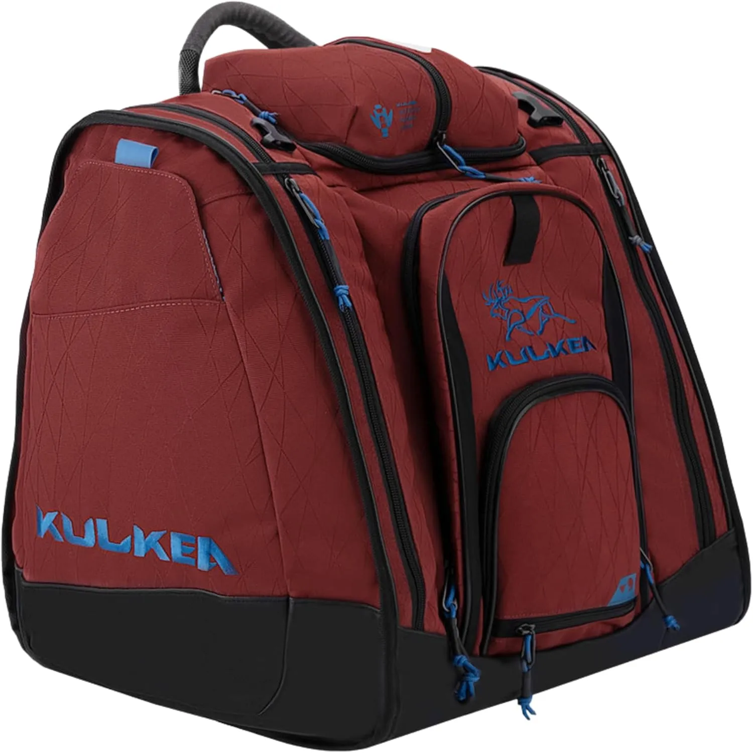 Boot Trekker Ski Boot Backpack - Ski Boot Bag With External Helmet Sling - Durable, Spacious, Water Resistant Gear & Boot Storage