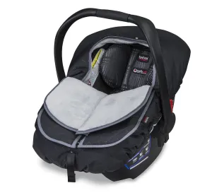 Britax B-Warm Insulated Infant Car Seat Cover, Machine Washable, Polar Mist