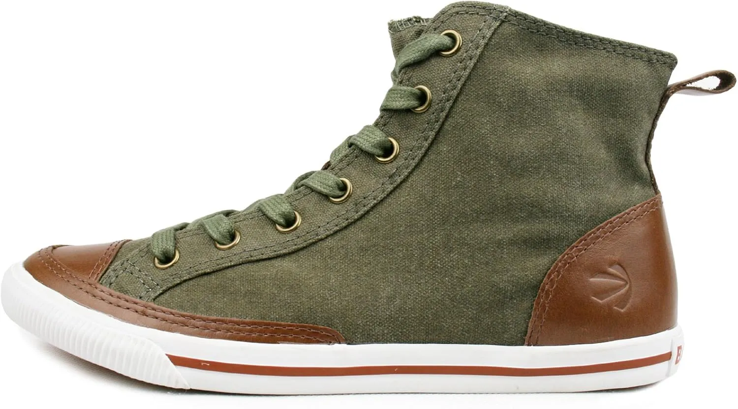 Burnetie Men's High Top Vintage Sneaker