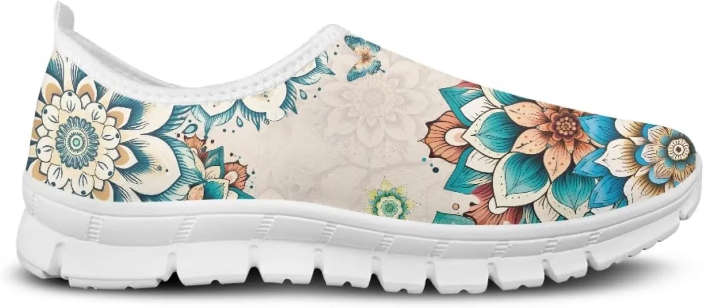 Butterfly Loafers for Women Casual Dress Work Shoes Slip-On Business Work Outdoor Sneaker