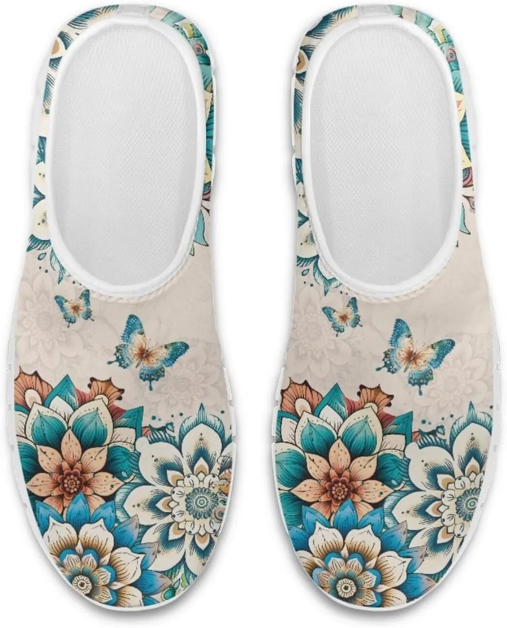Butterfly Loafers for Women Casual Dress Work Shoes Slip-On Business Work Outdoor Sneaker
