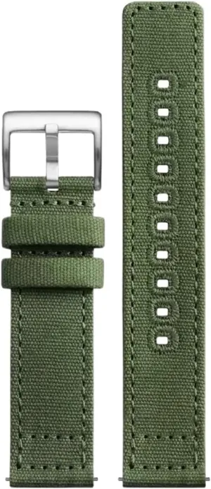 Canvas Watch Band Replacement Strap 18mm 19mm 20mm 22mm Quick Release Watchband Men Women Universal Strap