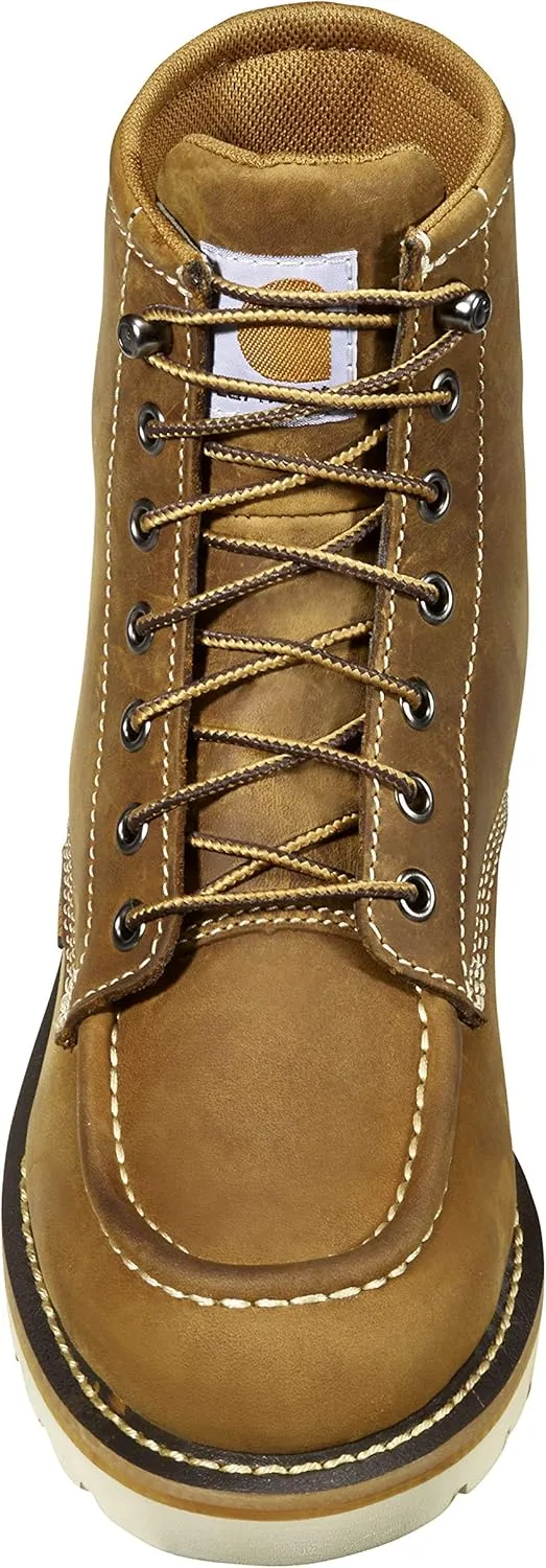 Carhartt Wedge 6" Waterproof Steel Toe Fw6225-w Ankle Boot