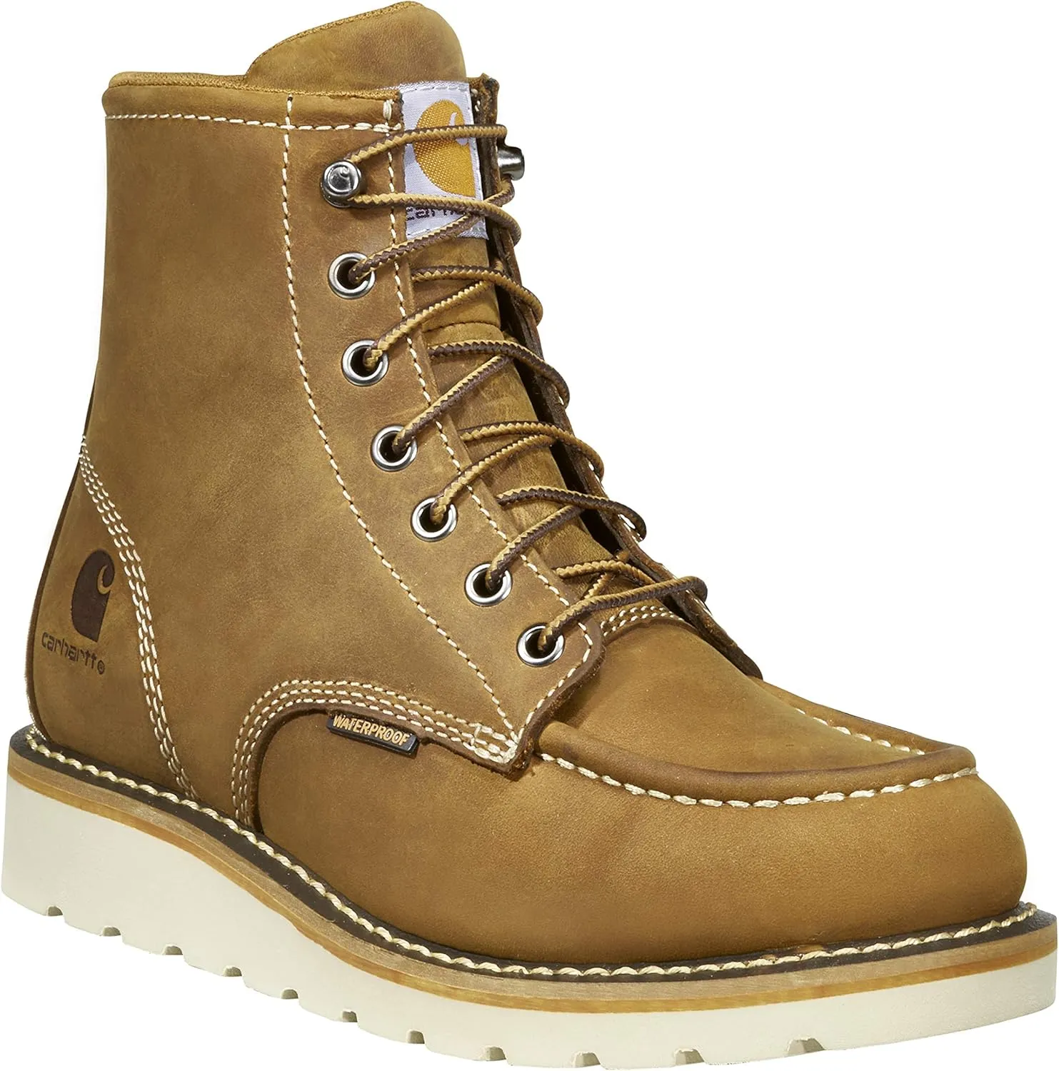 Carhartt Wedge 6" Waterproof Steel Toe Fw6225-w Ankle Boot