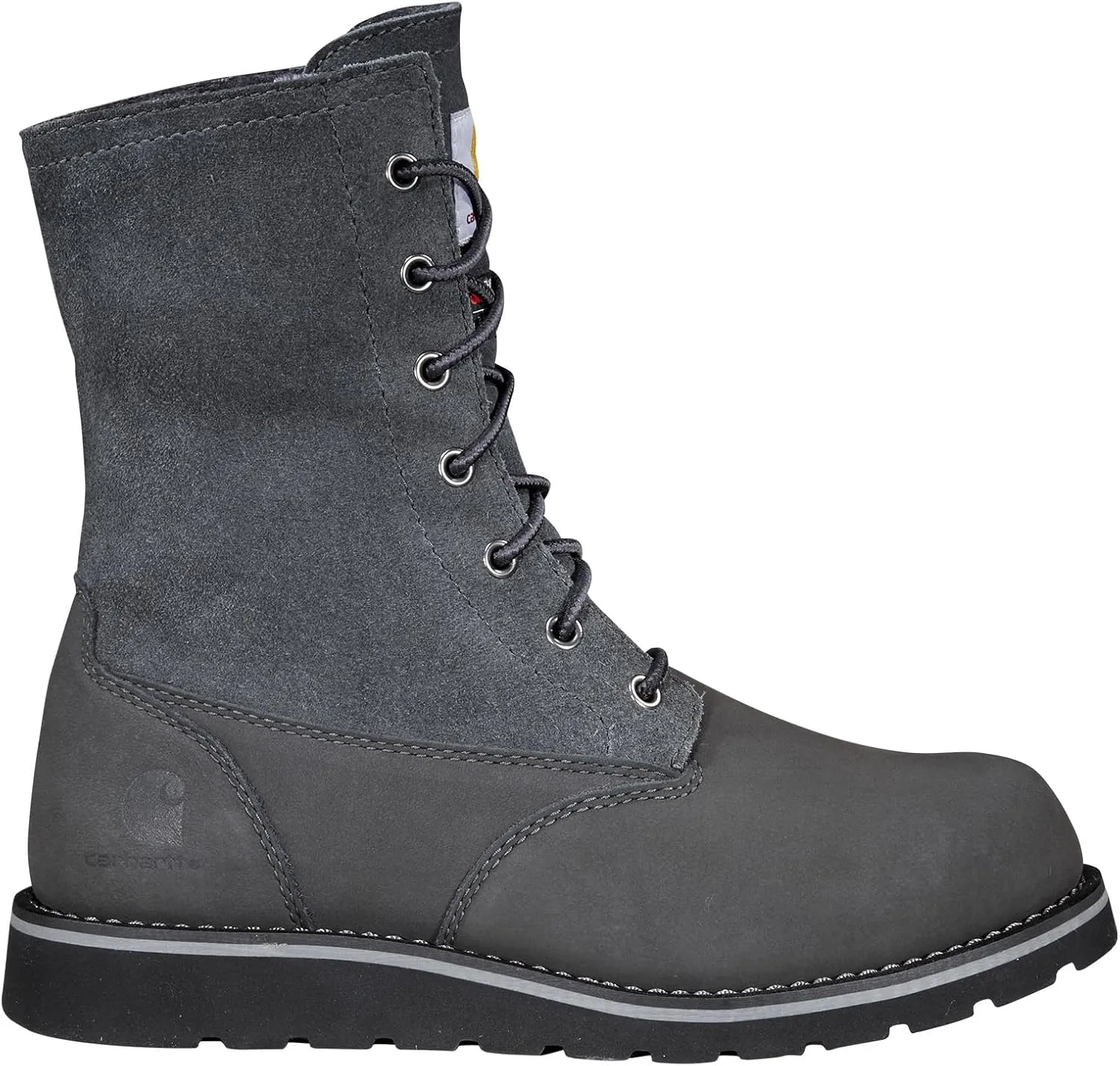 Carhartt Women's Waterproof Sherpa Lined Fold Down Winter Wedge Boot