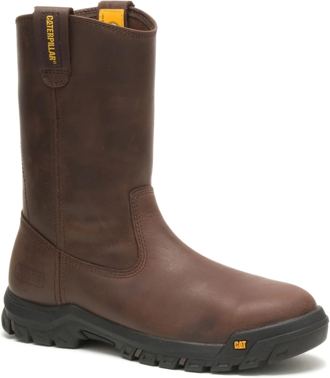 Cat Footwear Men's Drawbar Steel Toe Construction Boot