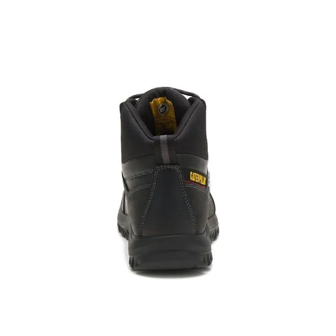 Caterpillar Men's Threshold Waterproof Soft Toe Work Boot Real Brown | Black