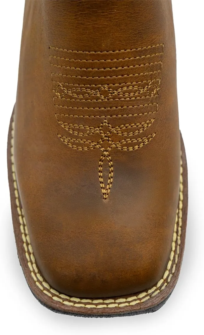 CEBU | Logan Boots | Boots For Men | Reinforced Square Toe | Handcrafted | Made of Leather | For Professional Jobs