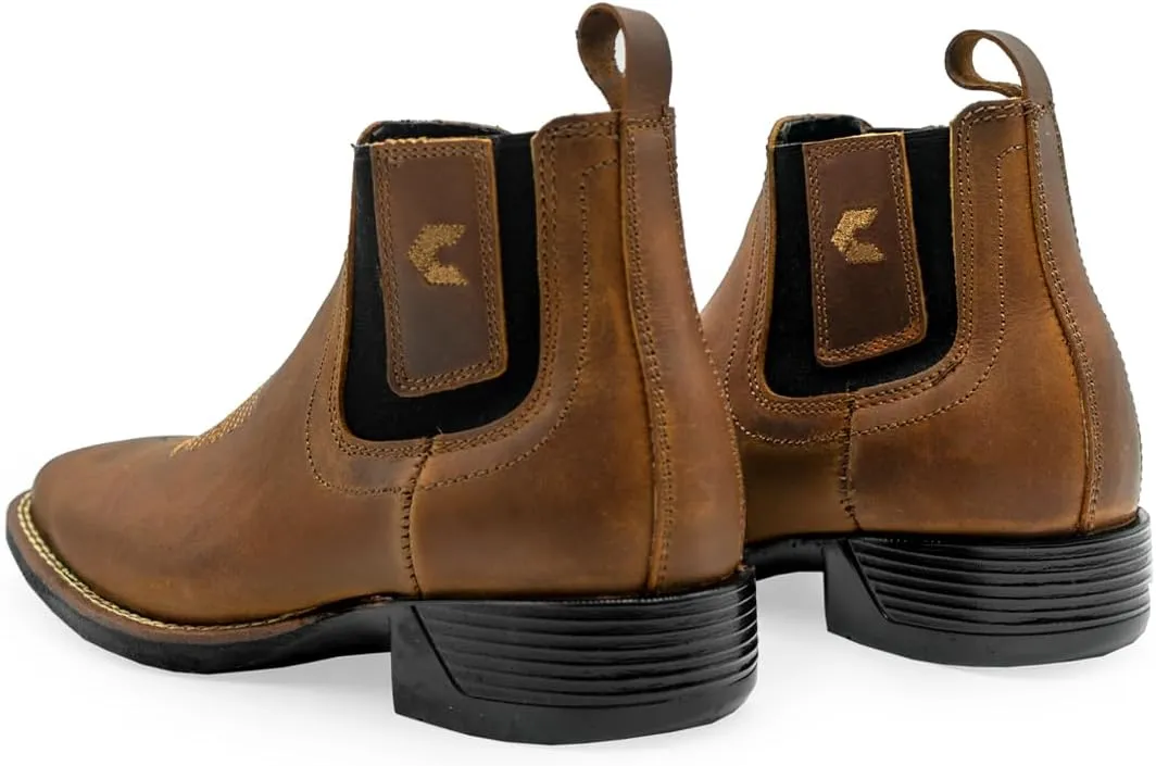 CEBU | Logan Boots | Boots For Men | Reinforced Square Toe | Handcrafted | Made of Leather | For Professional Jobs