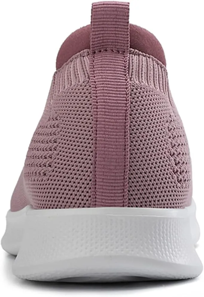 ChicWind Women's Mesh Walking Loafer Shoes Slip on Sock Sneakers Easy Nurse Flat Work Shoes