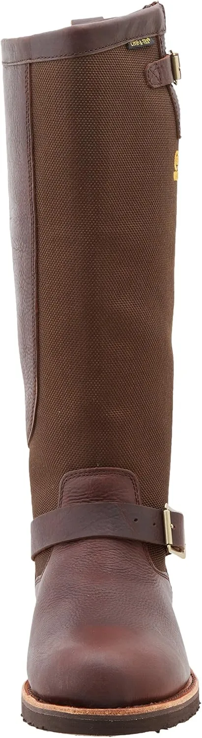 Chippewa Men's Brome 17" Waterproof Pull-On Snake Boots - Hunting, Outdoor Work, Slip - Resistant Snake Boots for Men