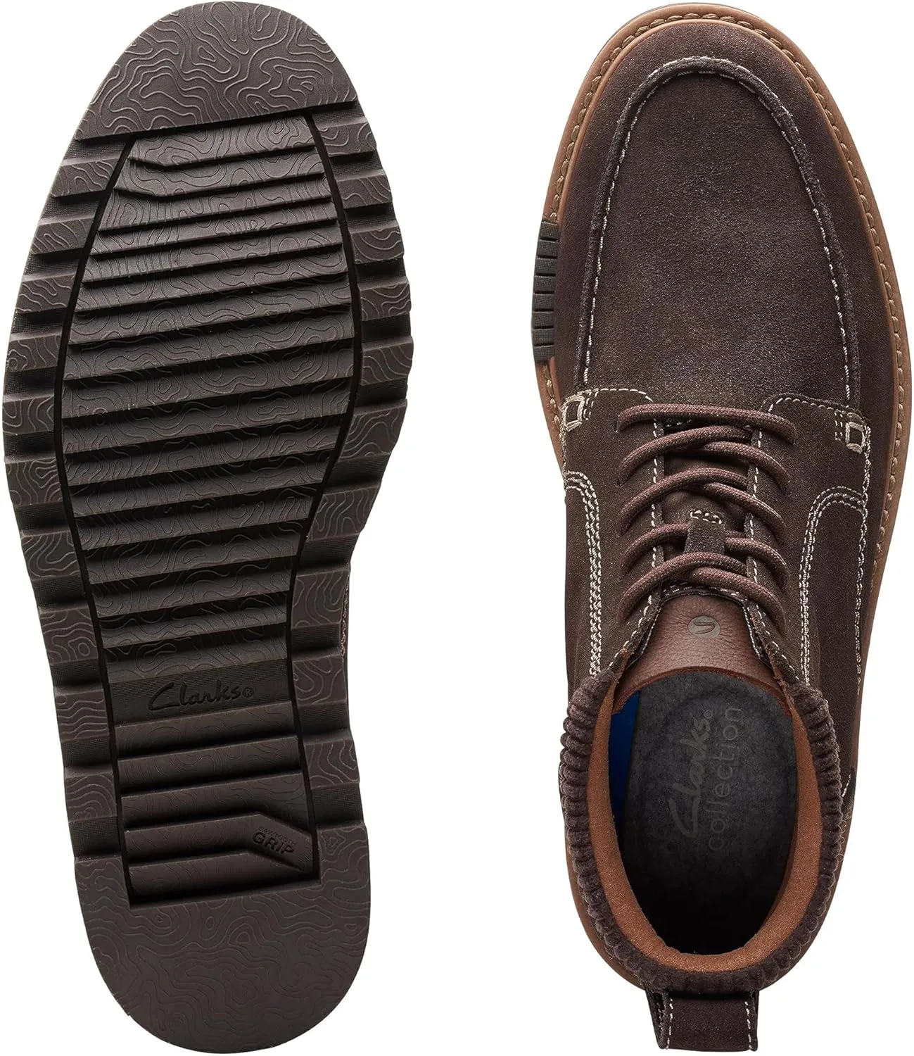 Clarks Men's Barnes Mid Oxford Boot