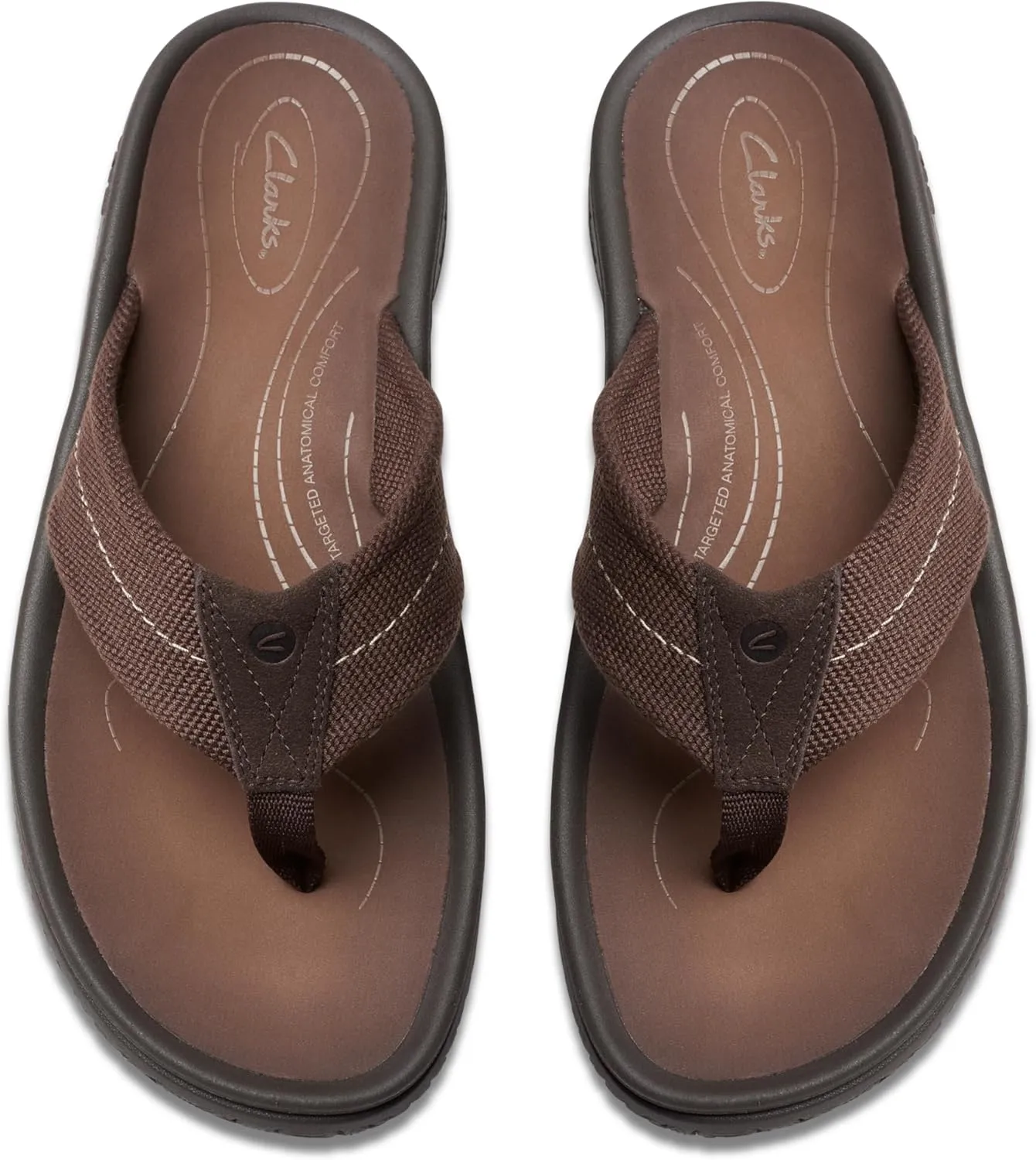 Clarks Men's Wesley Belt Flip Flop