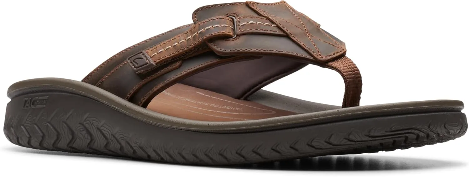 Clarks Men's Wesley Sun Flip Flop