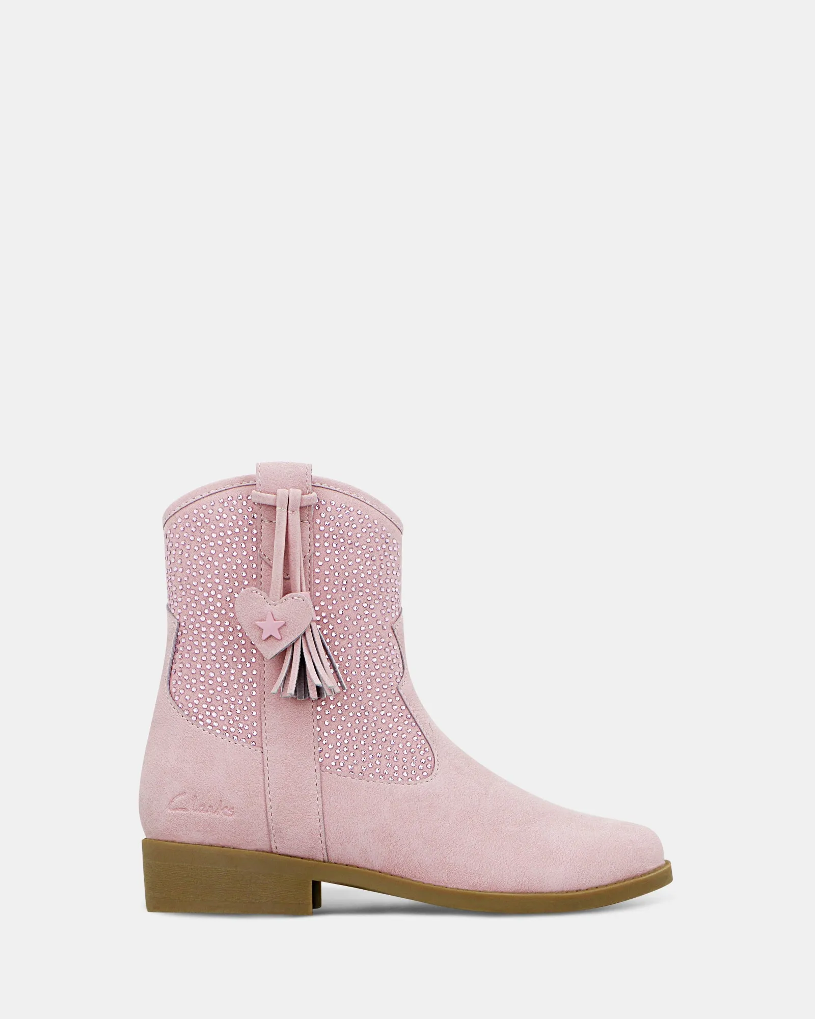 CLARKS TRINITY D WIDTH - PINK