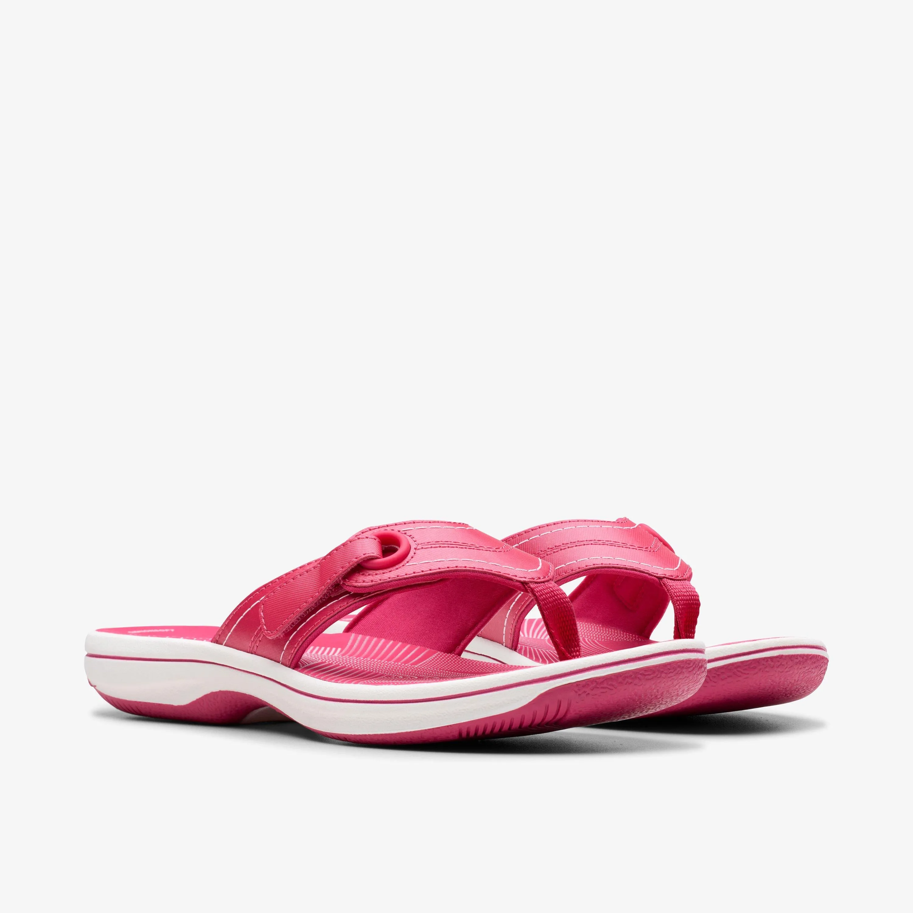 Clarks Women's Breeze Opal H Raspberry 26182329