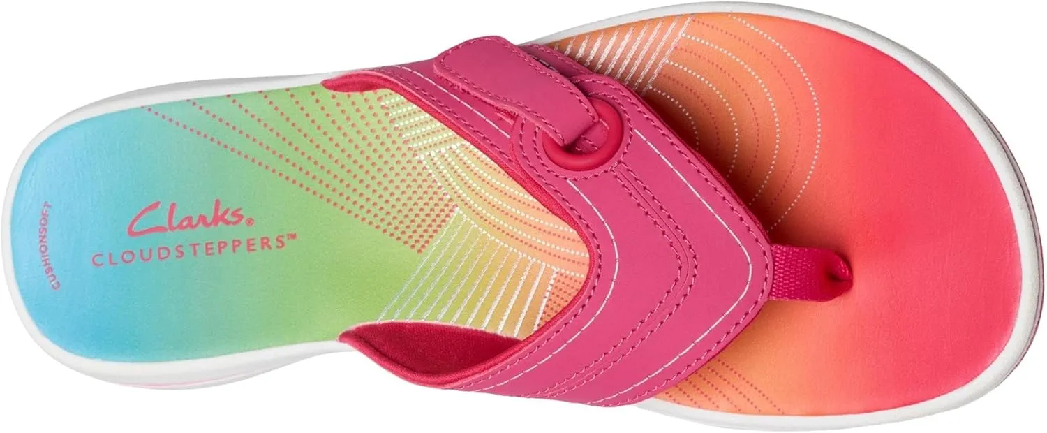 Clarks Women's Breeze Reyna Cloudsteppers Flip-Flop