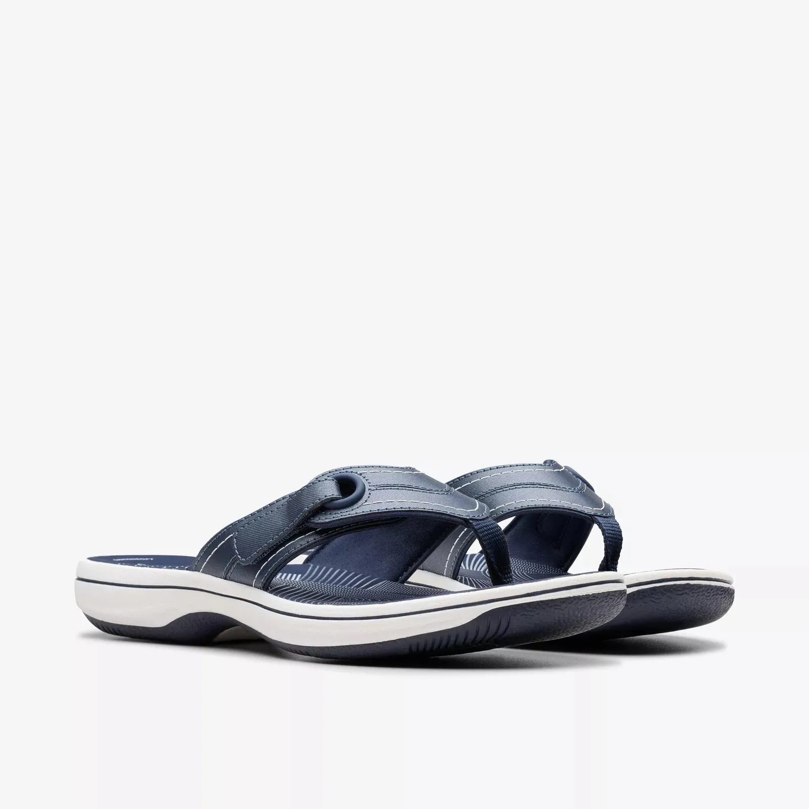 Clarks Women's Breeze Reyna H Navy 26182339