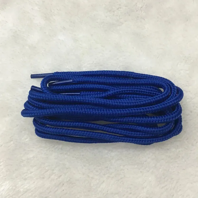 Classic Solid Round Shoelaces - Durable Polyester Shoe Laces
