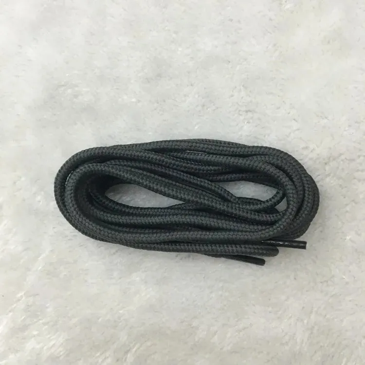 Classic Solid Round Shoelaces - Durable Polyester Shoe Laces