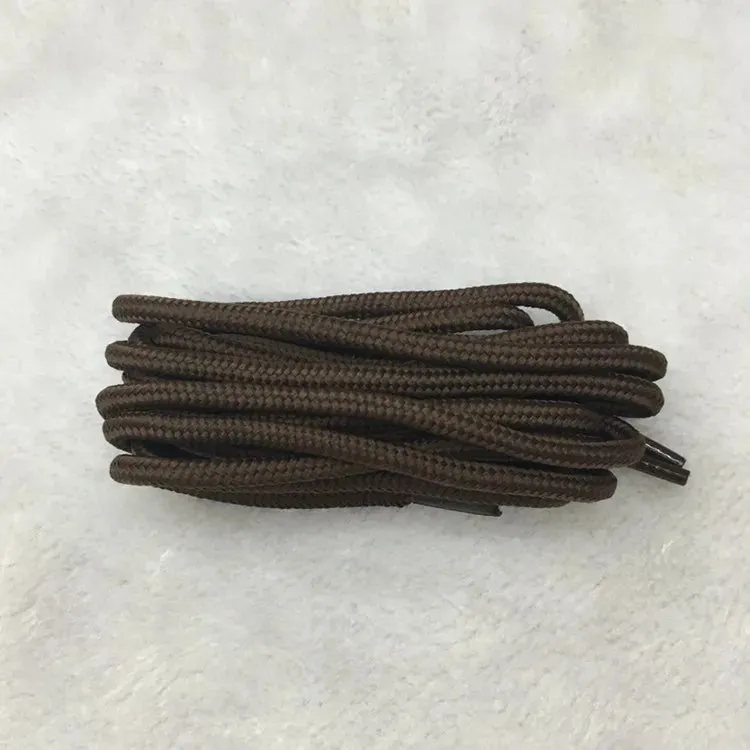 Classic Solid Round Shoelaces - Durable Polyester Shoe Laces