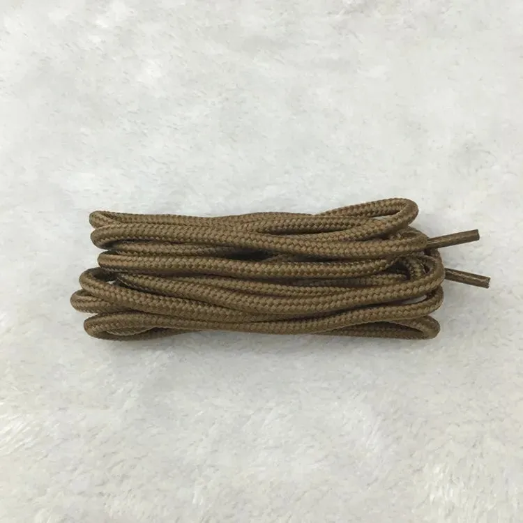 Classic Solid Round Shoelaces - Durable Polyester Shoe Laces