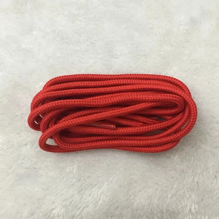 Classic Solid Round Shoelaces - Durable Polyester Shoe Laces