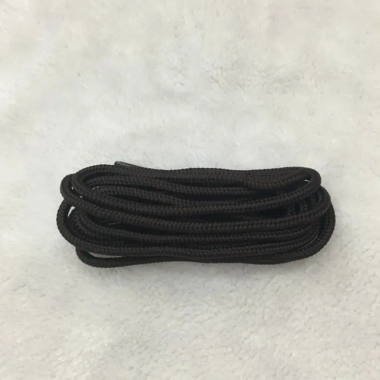 Classic Solid Round Shoelaces - Durable Polyester Shoe Laces