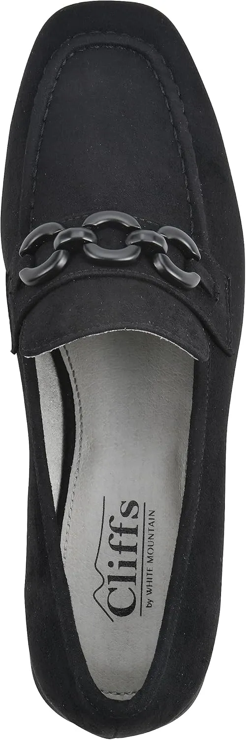 CLIFFS BY WHITE MOUNTAIN Women's Quinbee Low Block Heel Loafer
