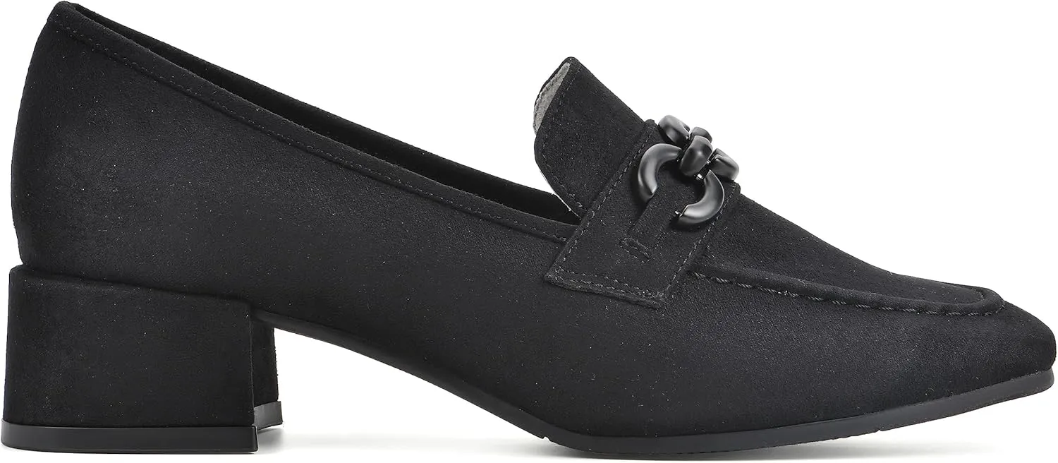 CLIFFS BY WHITE MOUNTAIN Women's Quinbee Low Block Heel Loafer