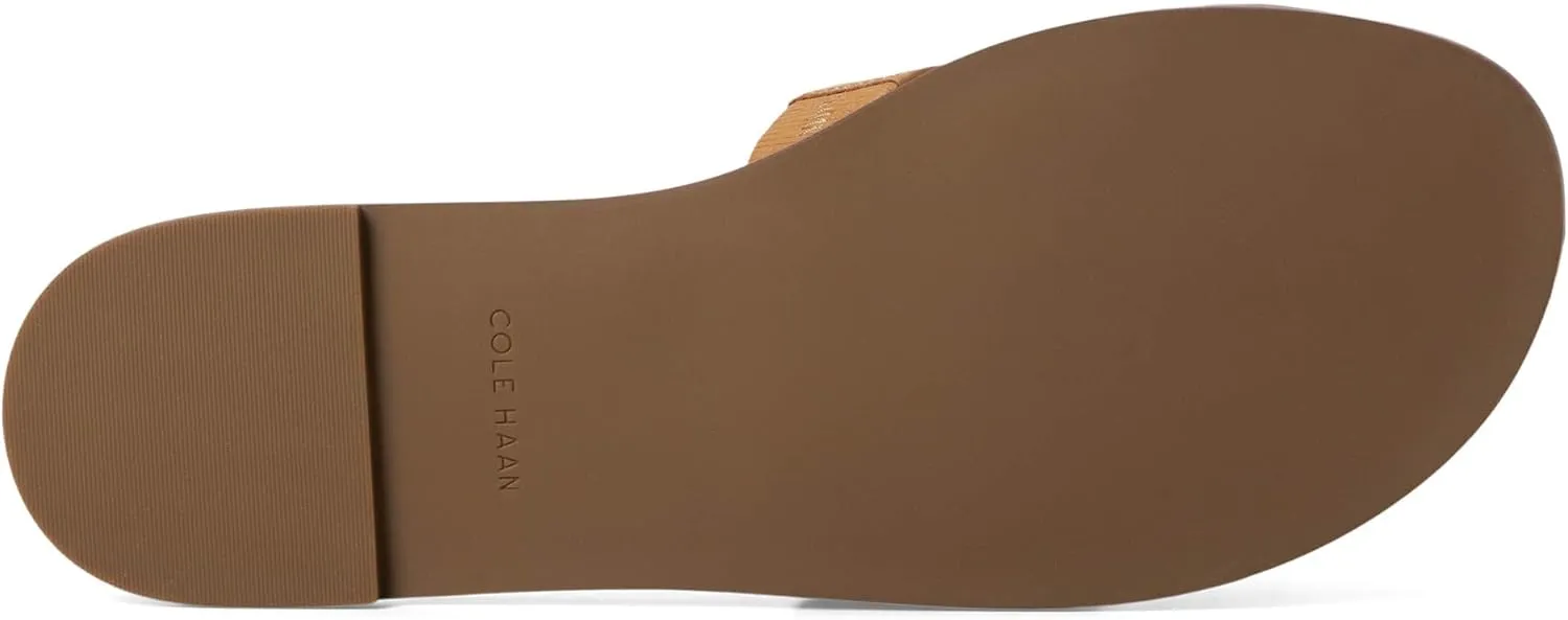 Cole Haan Women's Flynn Slotted Slides Flat Sandal
