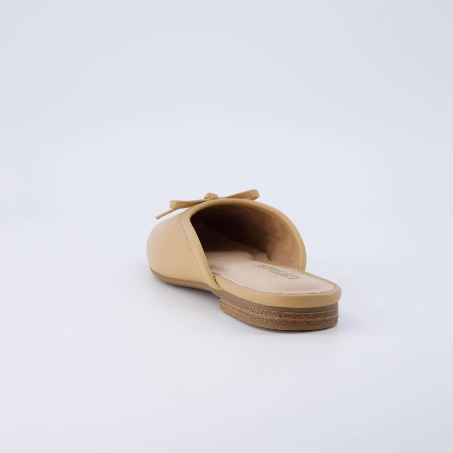 CUSHIONAIRE Women's Jade Bow Mule  Memory Foam, Wide Widths Available