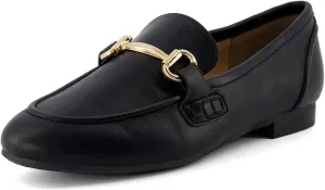CUSHIONAIRE Women's York Slip on Loafer  Memory Foam, Wide Widths Available