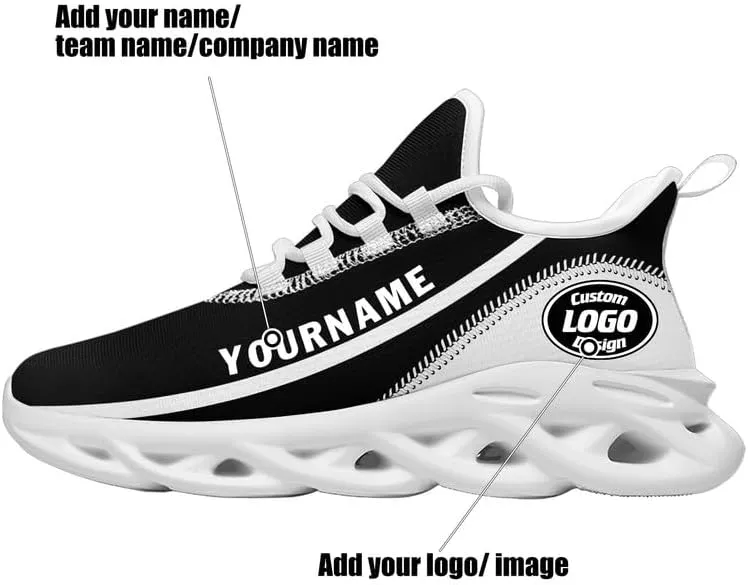 Custom Men's Sneaker Personalized Women's Running Shoes Light Weight Baseball Tennis Breathable Unisex Athletic Shoes
