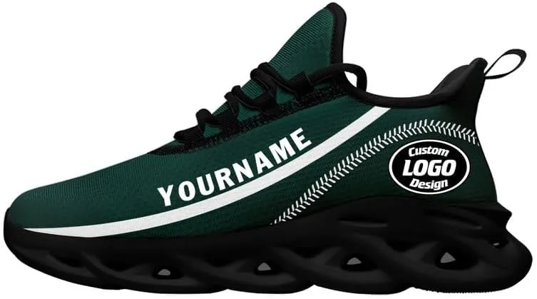 Custom Men's Sneaker Personalized Women's Running Shoes Light Weight Baseball Tennis Breathable Unisex Athletic Shoes